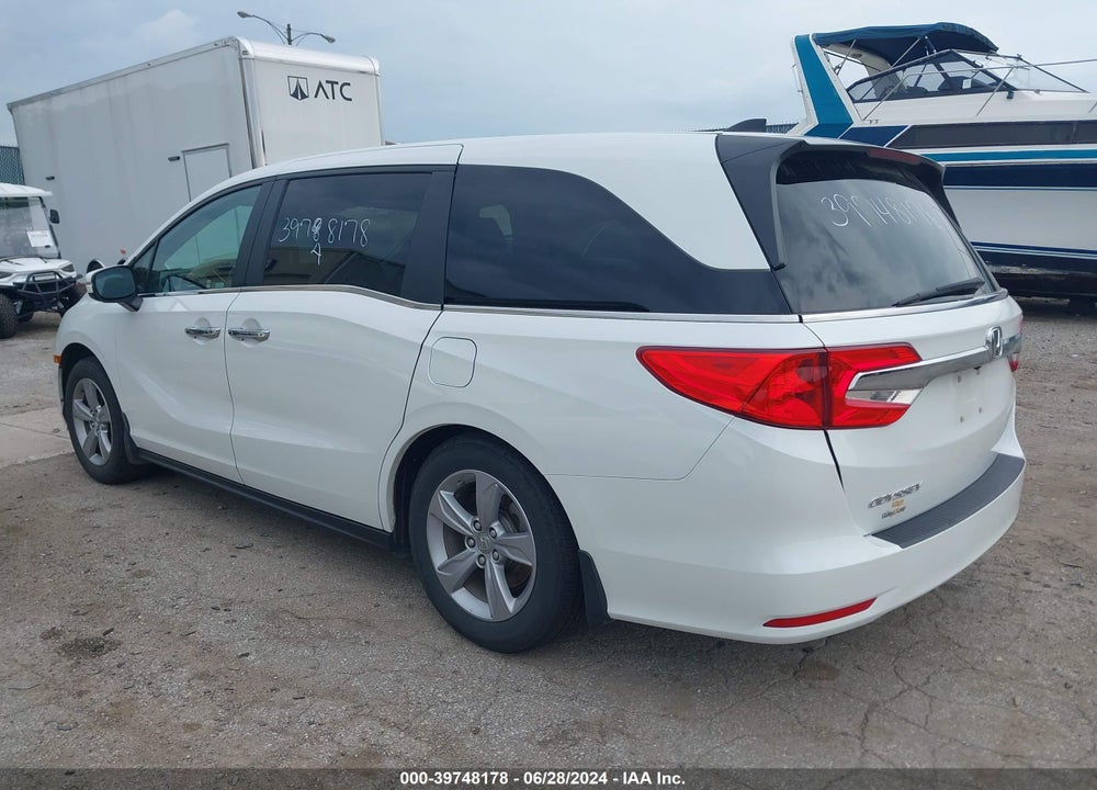 2020 HONDA ODYSSEY EX-L/EX-L W/NAVI RES VIN: 5FNRL6H70LB055962