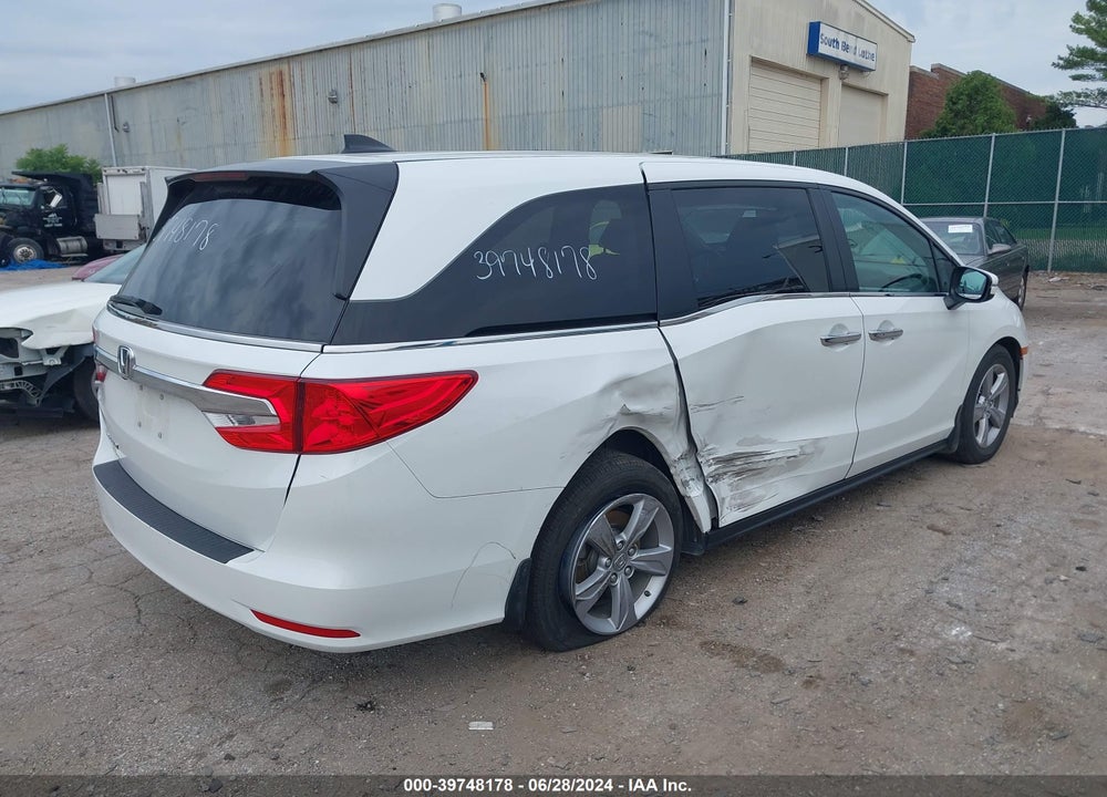 2020 HONDA ODYSSEY EX-L/EX-L W/NAVI RES VIN: 5FNRL6H70LB055962