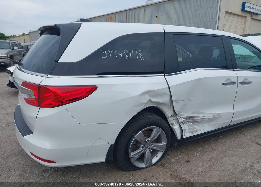 2020 HONDA ODYSSEY EX-L/EX-L W/NAVI RES VIN: 5FNRL6H70LB055962