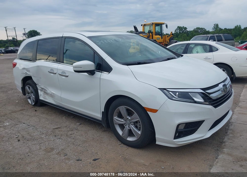 2020 HONDA ODYSSEY EX-L/EX-L W/NAVI RES VIN: 5FNRL6H70LB055962