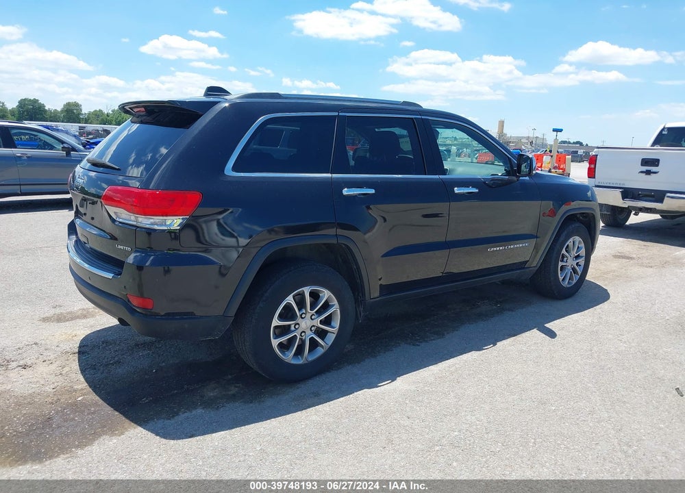 2015 JEEP GRAND CHEROKEE LIMITED VIN: 1C4RJFBG1FC921751