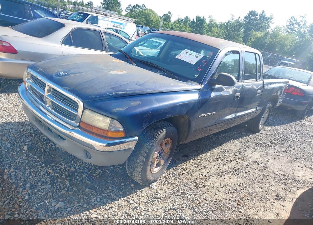 2001 DODGE DAKOTA SLT/SPORT VIN: 1B7HL2AX91S319663