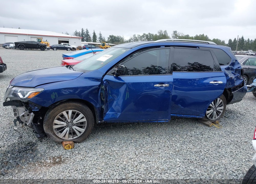2018 NISSAN PATHFINDER SV VIN: 5N1DR2MM2JC643087