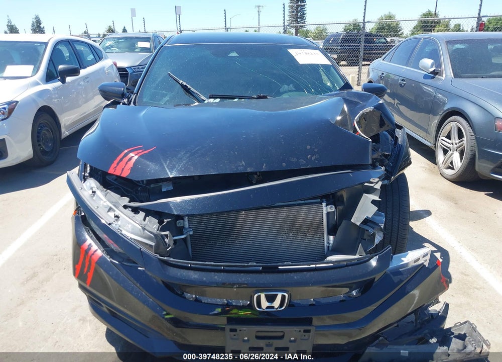 2020 HONDA CIVIC SPORT VIN: 2HGFC2F80LH572861