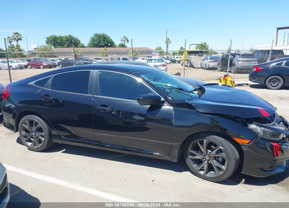 2020 HONDA CIVIC SPORT VIN: 2HGFC2F80LH572861