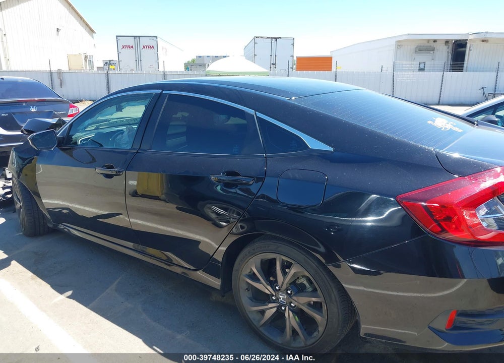 2020 HONDA CIVIC SPORT VIN: 2HGFC2F80LH572861