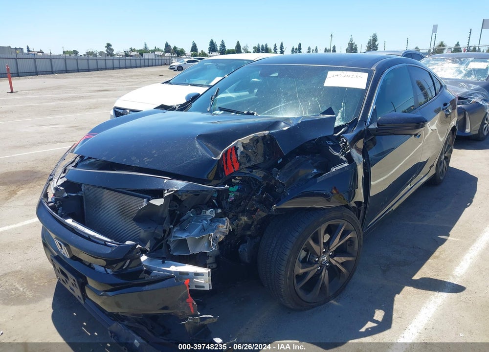 2020 HONDA CIVIC SPORT VIN: 2HGFC2F80LH572861