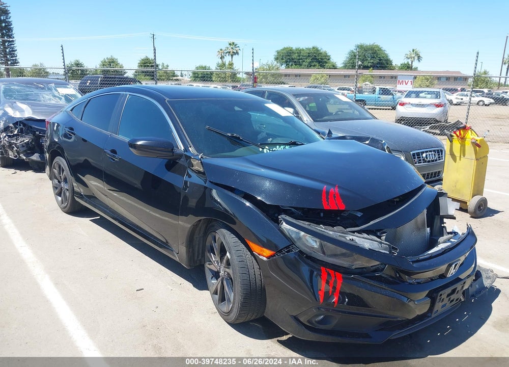 2020 HONDA CIVIC SPORT VIN: 2HGFC2F80LH572861