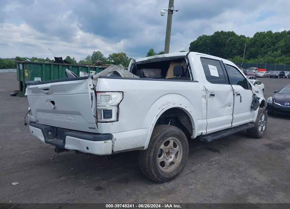 2019 FORD F-150 LARIAT VIN: 1FTEW1E43KFD48297