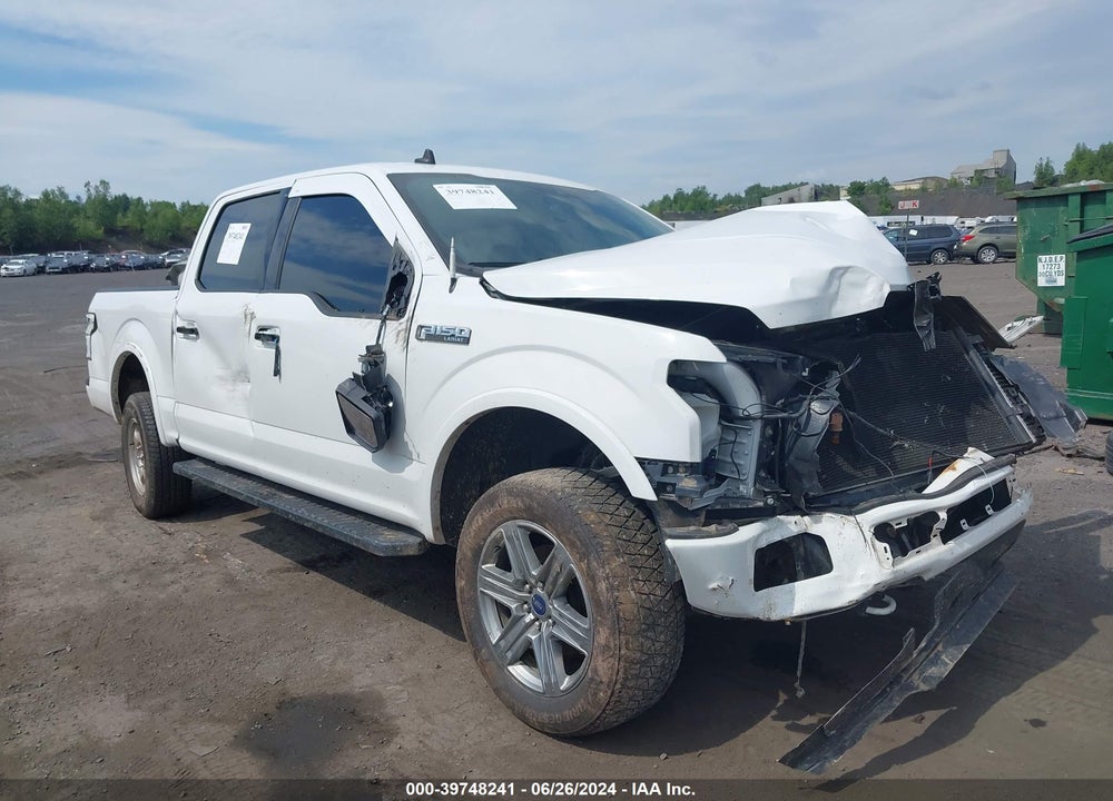 2019 FORD F-150 LARIAT VIN: 1FTEW1E43KFD48297