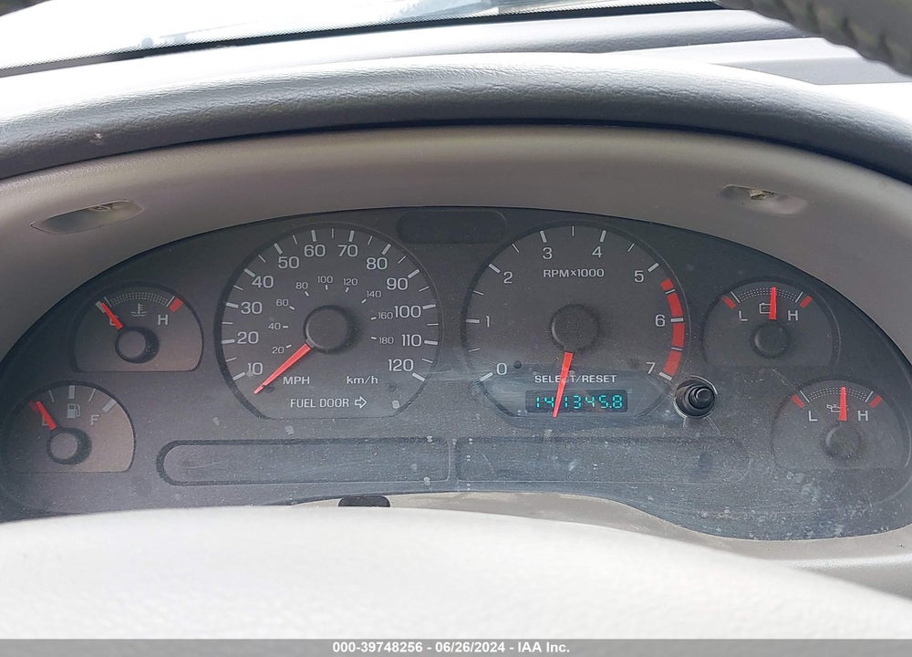 2000 FORD MUSTANG VIN: 1FAFP4047YF305834