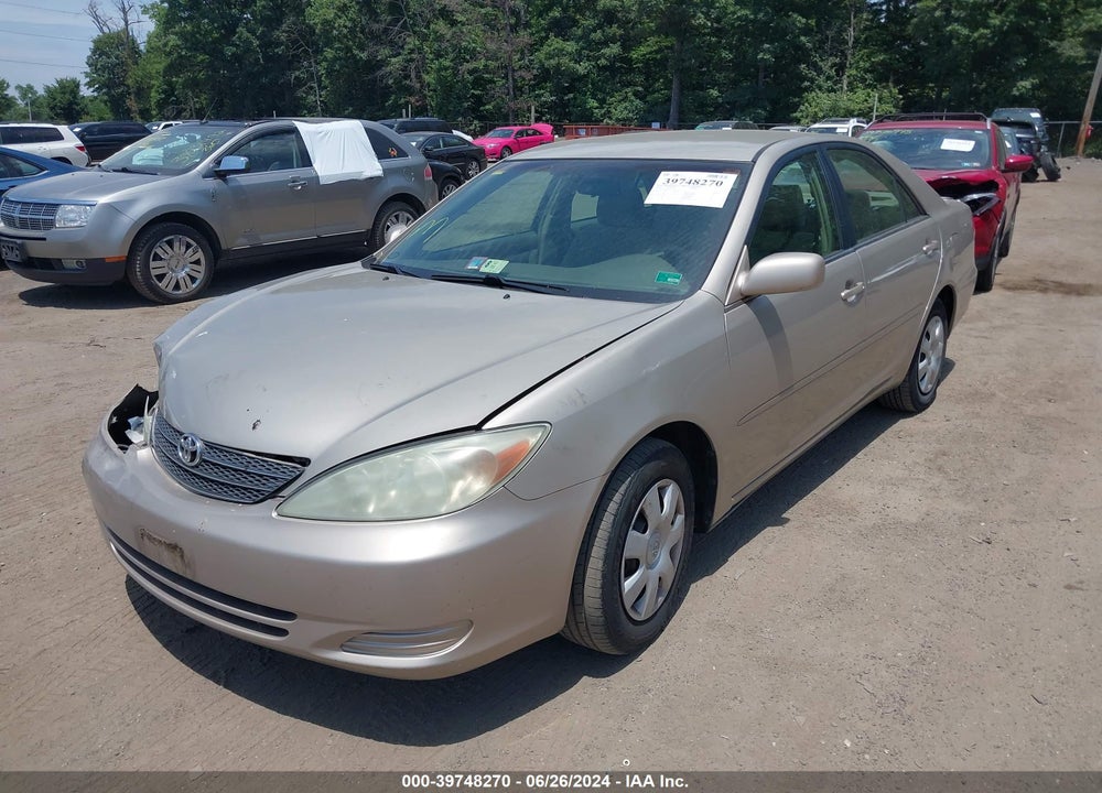 2004 TOYOTA CAMRY LE VIN: 4T1BE32K44U830520