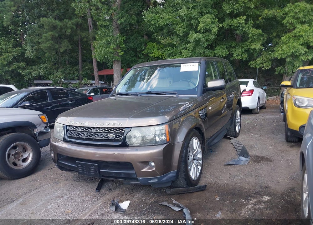 2012 LAND ROVER RANGE ROVER SPORT HSE VIN: SALSK2D44CA725751