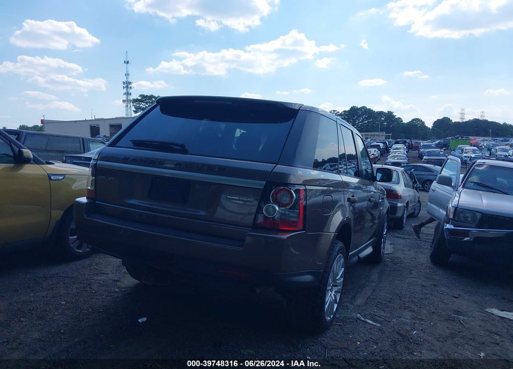 2012 LAND ROVER RANGE ROVER SPORT HSE VIN: SALSK2D44CA725751