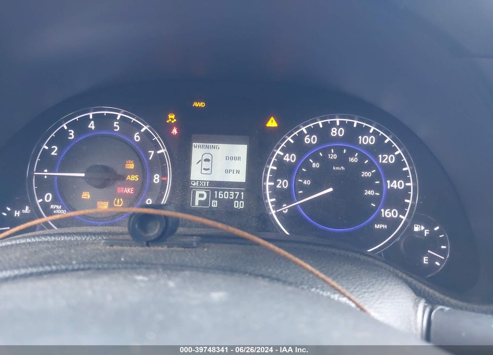 2010 INFINITI G37X ANNIVERSARY EDITION VIN: JN1CV6AR1AM453412