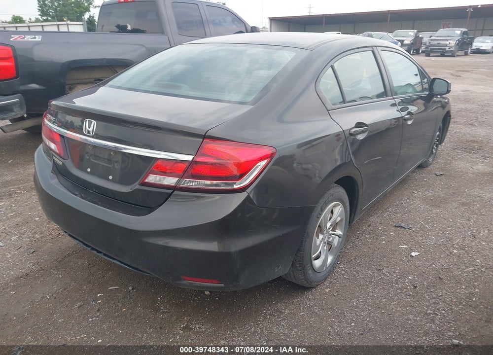 2013 HONDA CIVIC LX VIN: 2HGFB2F59DH551551