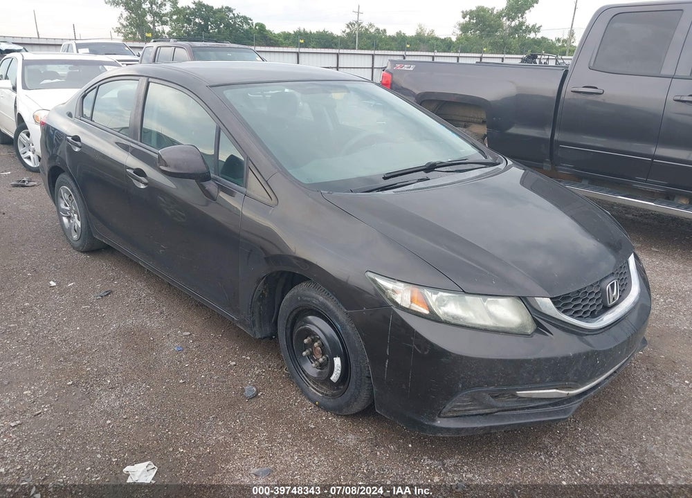2013 HONDA CIVIC LX VIN: 2HGFB2F59DH551551