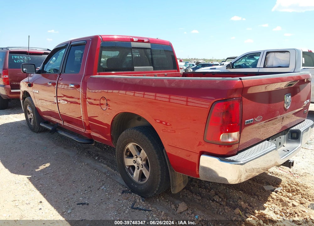 2010 DODGE RAM 1500 SLT/SPORT/TRX VIN: 1D7RV1GP9AS120215