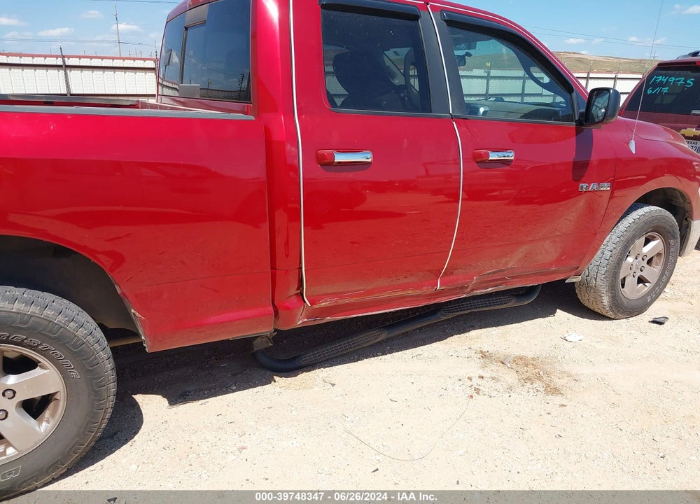2010 DODGE RAM 1500 SLT/SPORT/TRX VIN: 1D7RV1GP9AS120215