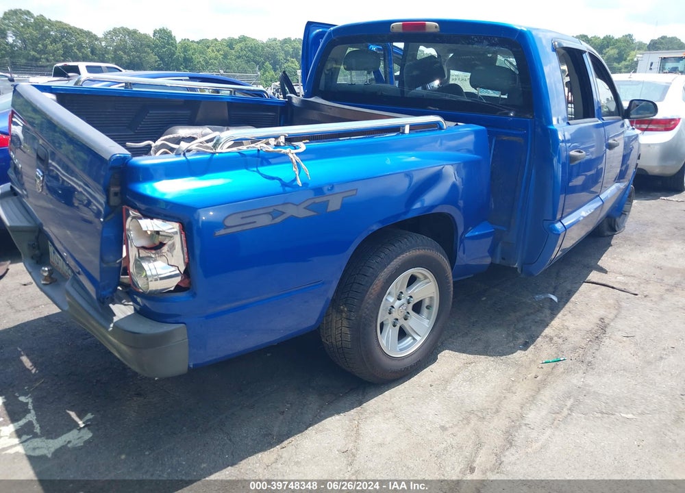 2008 DODGE DAKOTA SXT/BIGHORN/LONESTAR VIN: 1D7HE38K08S500547