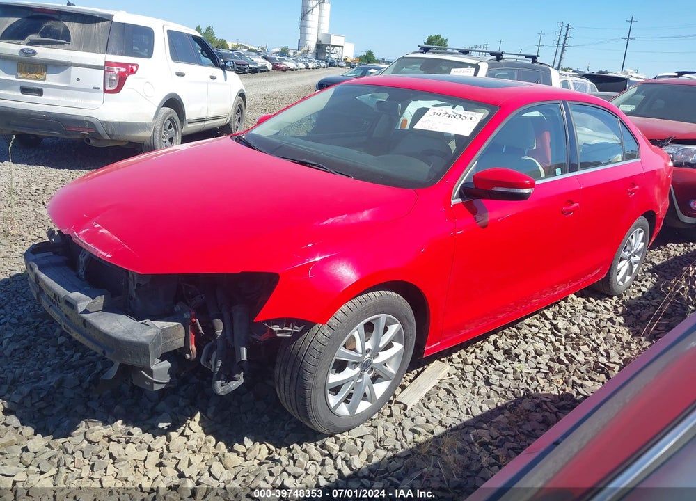 2014 VOLKSWAGEN JETTA 1.8T SE VIN: 3VWD17AJ8EM399787