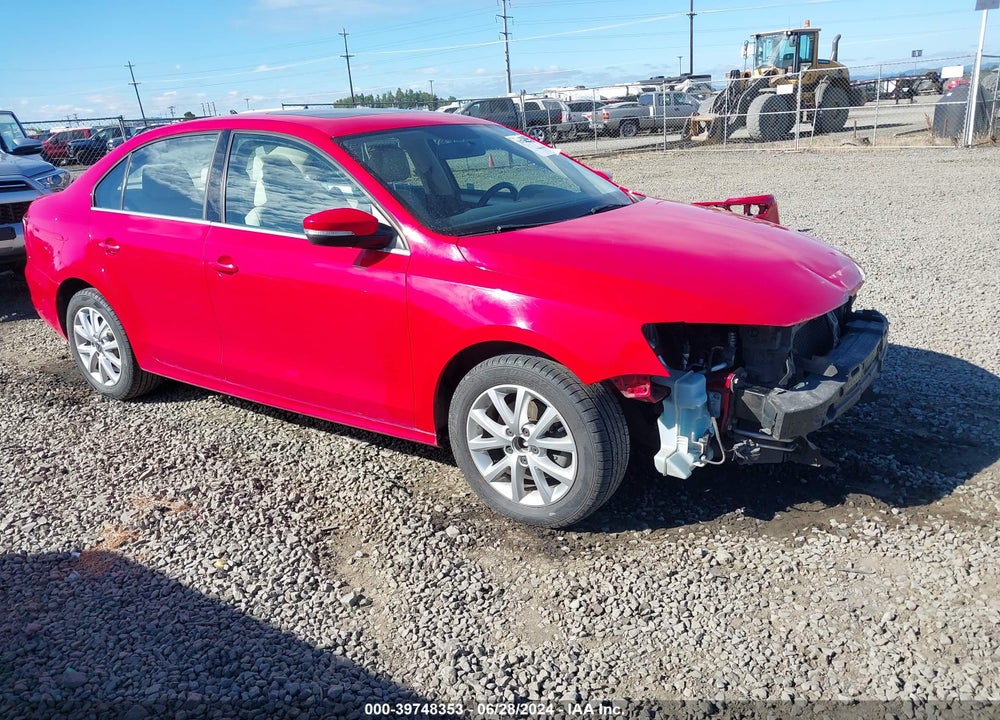 2014 VOLKSWAGEN JETTA 1.8T SE VIN: 3VWD17AJ8EM399787