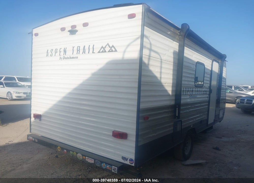 2021 KEYSTONE TRAVEL TRAILER VIN: 4YDT17B12M8921388