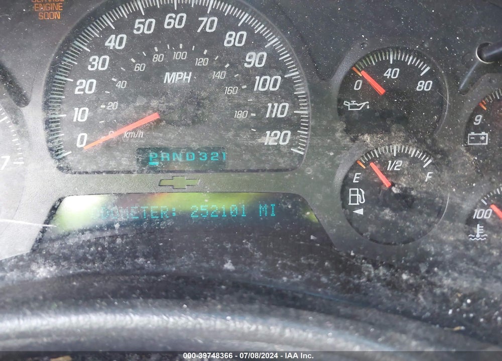 2003 CHEVROLET TRAILBLAZER LTZ VIN: 1GNDT13S732192688