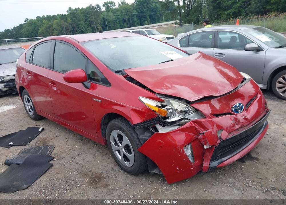 2013 TOYOTA PRIUS TWO VIN: JTDKN3DU1D5545836