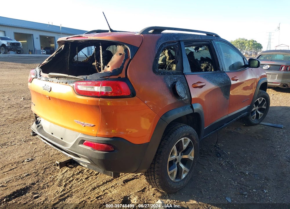 2015 JEEP CHEROKEE TRAILHAWK VIN: 1C4PJMBS7FW647406