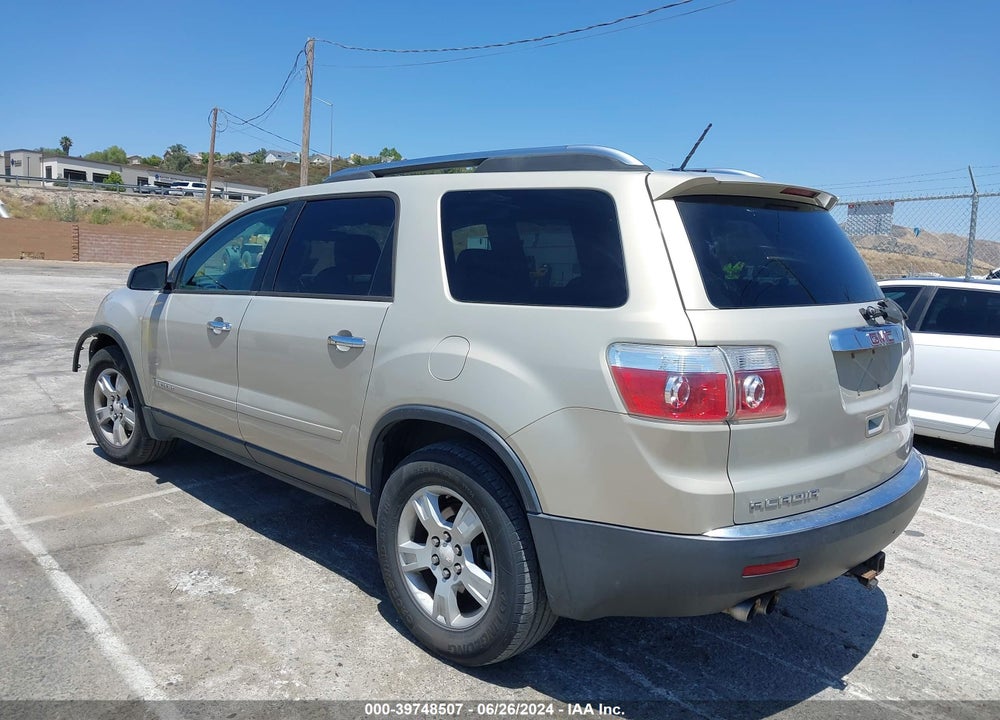 2007 GMC ACADIA SLE-1 VIN: 1GKER13787J151798