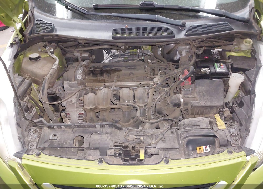 2012 FORD FIESTA SE VIN: 3FADP4EJ9CM218676