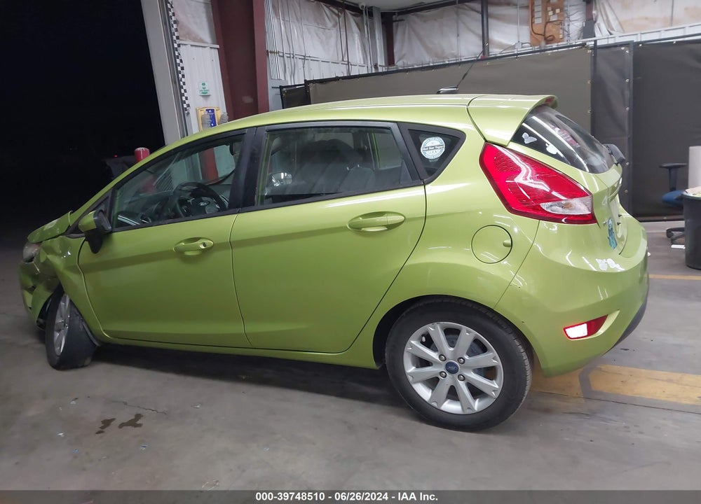 2012 FORD FIESTA SE VIN: 3FADP4EJ9CM218676