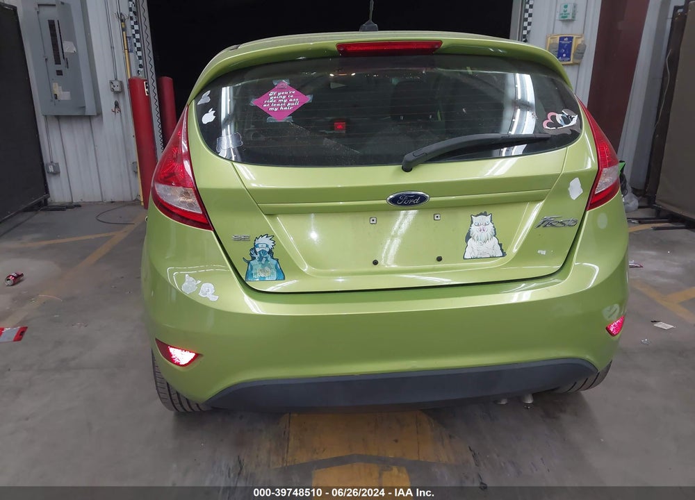 2012 FORD FIESTA SE VIN: 3FADP4EJ9CM218676
