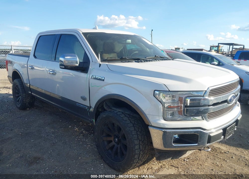 2019 FORD F-150 KING RANCH VIN: 1FTFW1E18KFA41329