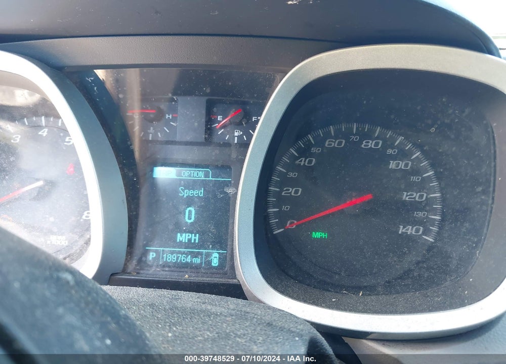 2013 CHEVROLET EQUINOX 1LT VIN: 2GNALDEK7D6104230