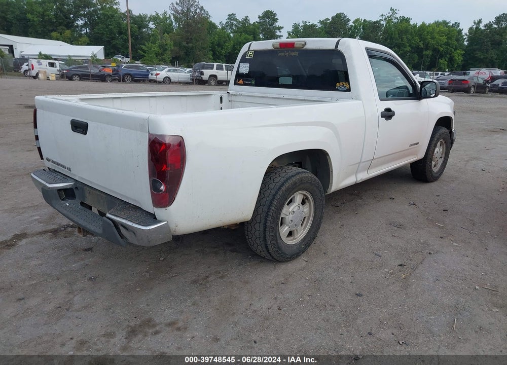 2005 CHEVROLET COLORADO LS VIN: 1GCCS148958233512