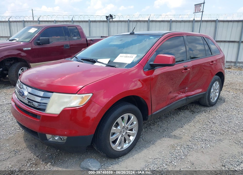 2009 FORD EDGE SEL VIN: 2FMDK38C29BA73373
