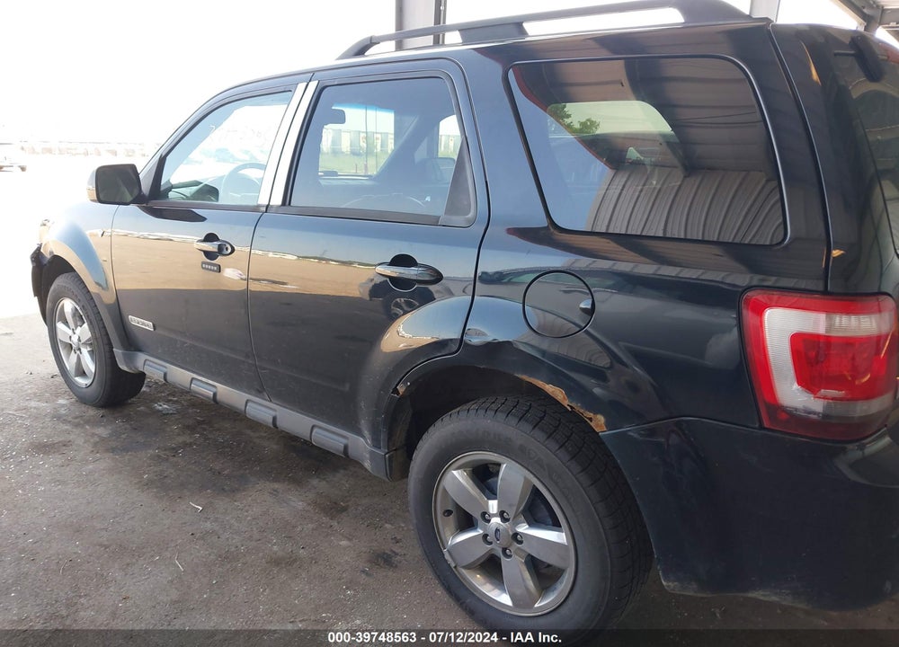 2008 FORD ESCAPE LIMITED VIN: 1FMCU94118KB84093