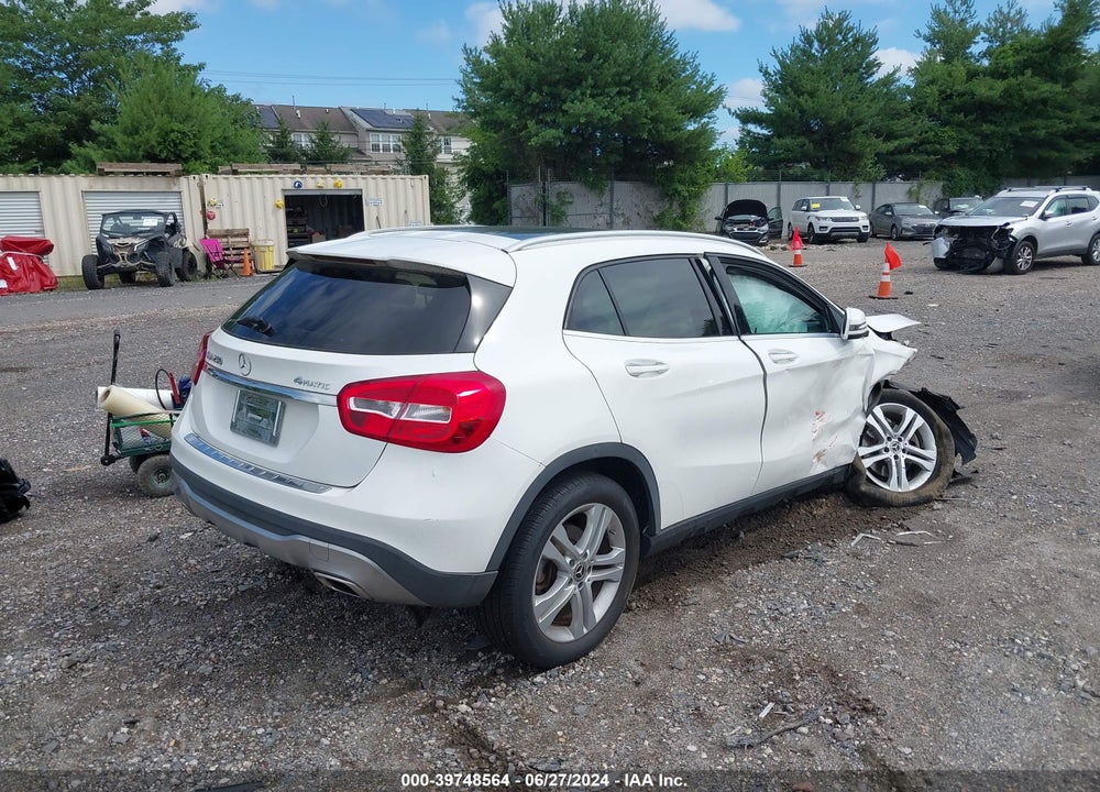 2018 MERCEDES-BENZ GLA 250 4MATIC VIN: WDCTG4GB0JJ522642