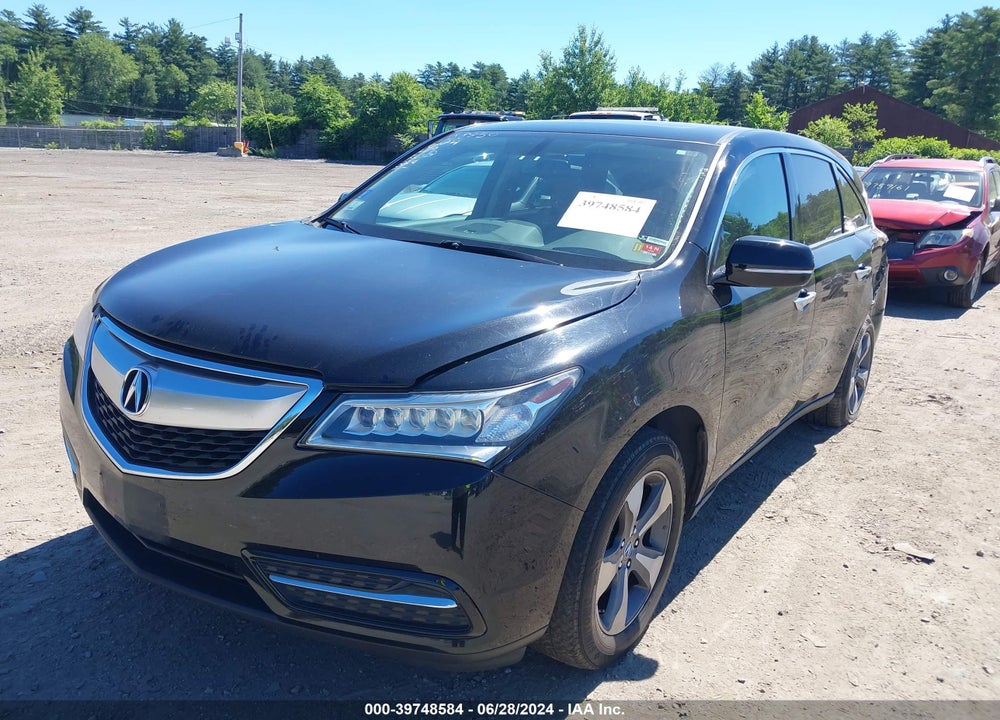 2014 ACURA MDX VIN: 5FRYD4H27EB007555