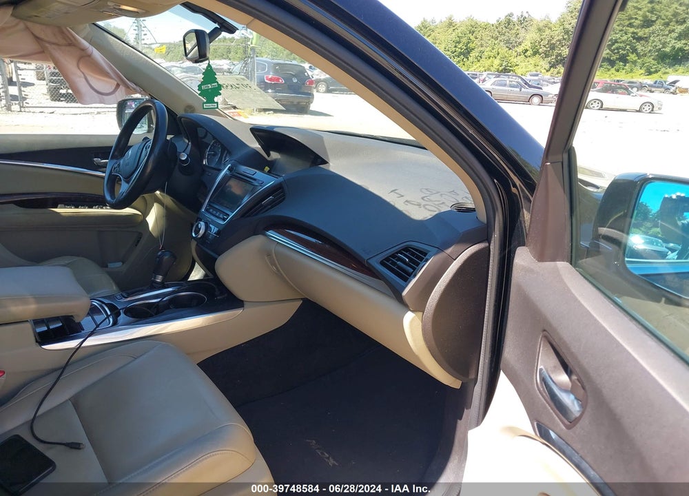 2014 ACURA MDX VIN: 5FRYD4H27EB007555