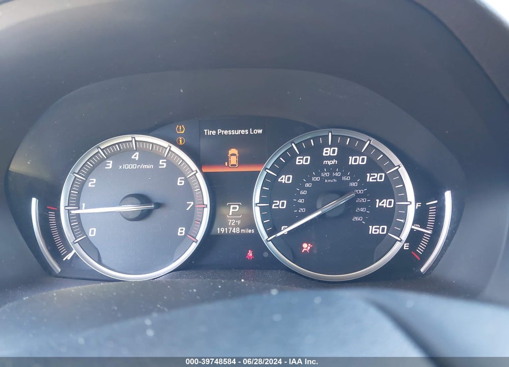 2014 ACURA MDX VIN: 5FRYD4H27EB007555