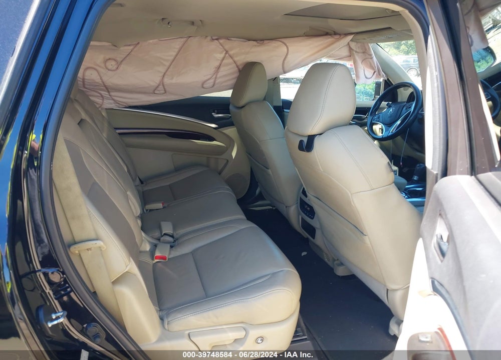 2014 ACURA MDX VIN: 5FRYD4H27EB007555