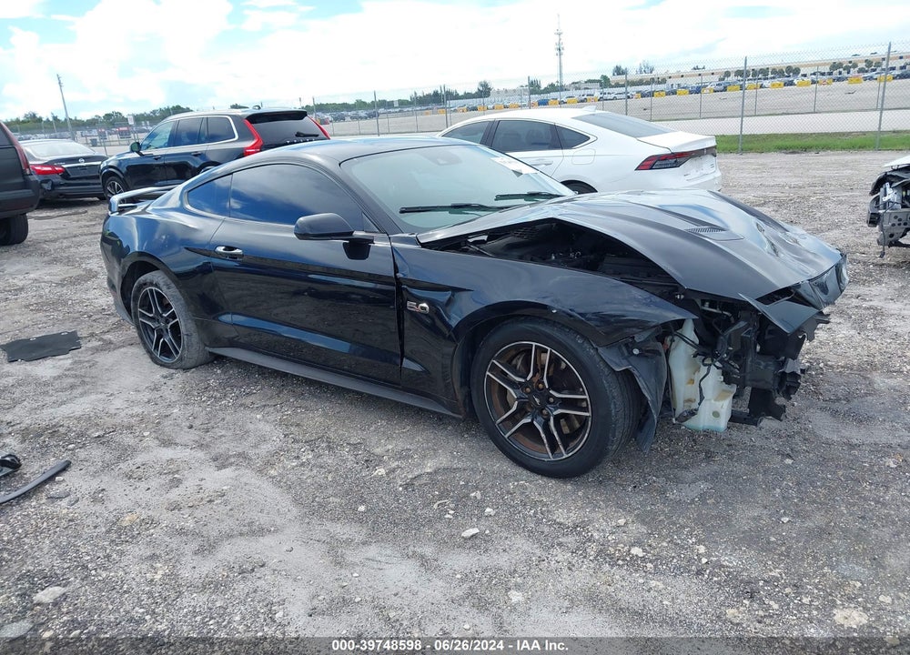 2019 FORD MUSTANG GT VIN: 1FA6P8CF2K5129440