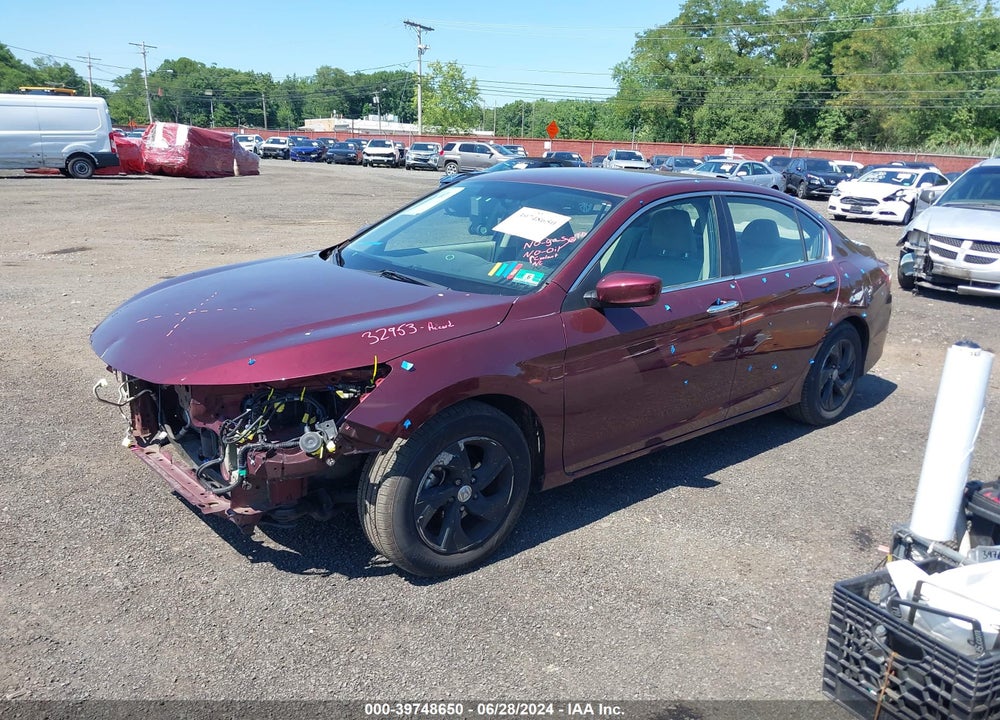 2016 HONDA ACCORD LX VIN: 1HGCR2F32GA144932