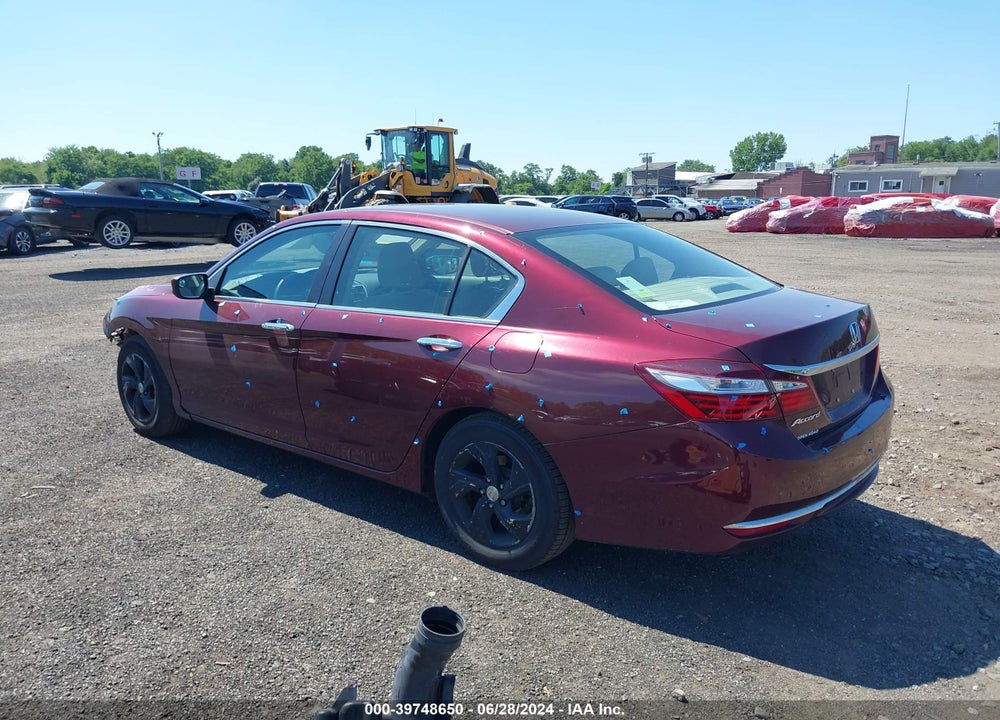 2016 HONDA ACCORD LX VIN: 1HGCR2F32GA144932