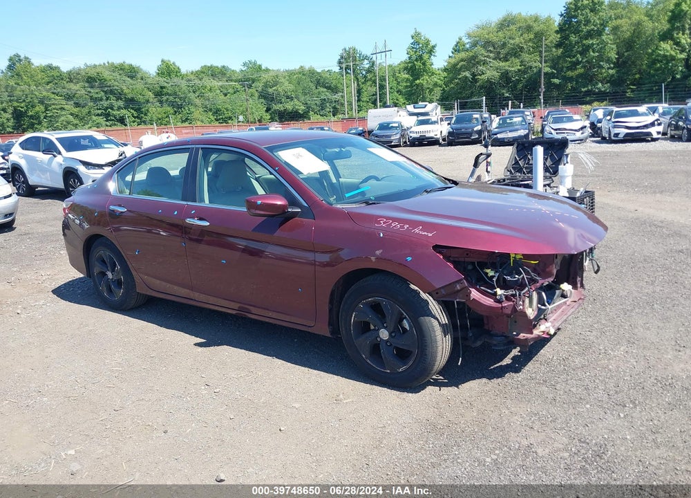 2016 HONDA ACCORD LX VIN: 1HGCR2F32GA144932