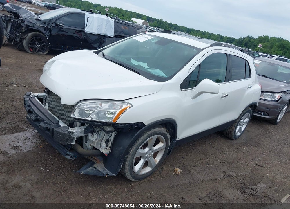 2015 CHEVROLET TRAX LTZ VIN: KL7CJNSB6FB243103