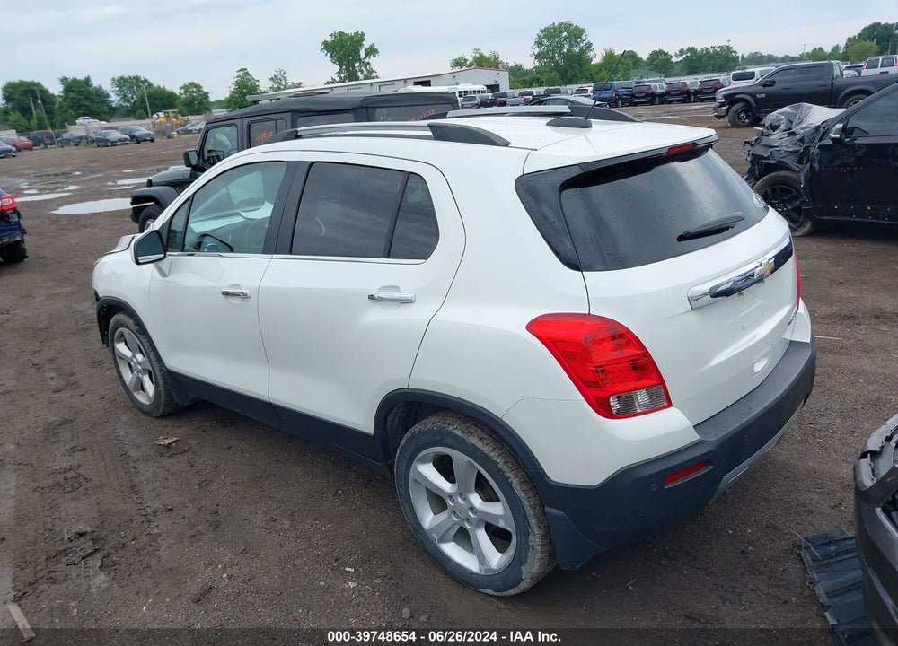 2015 CHEVROLET TRAX LTZ VIN: KL7CJNSB6FB243103